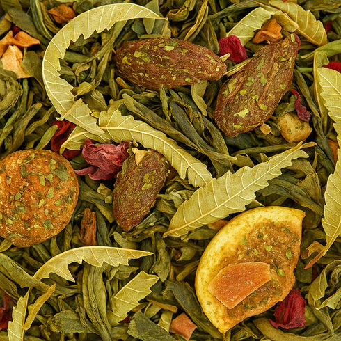 Té verde con goji, moring, matcha a granel