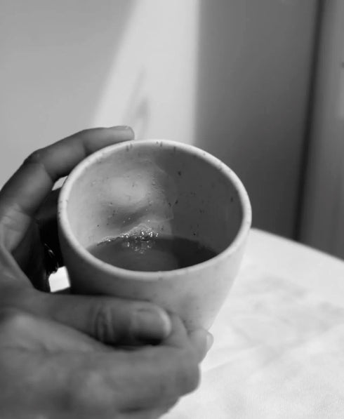 Ceramic tea bowl By Basiarts